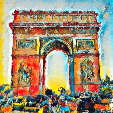 L’arc de triomphe place de L’étoile