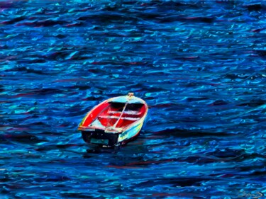 Barque à la mer