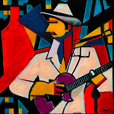 The guitar player