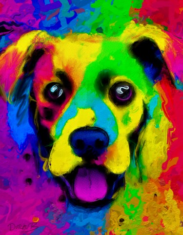 Colorful doggy