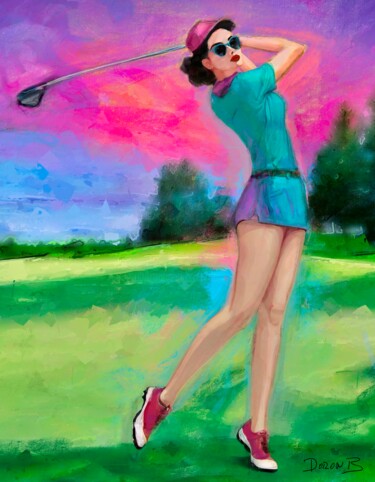 Mimi golf swing